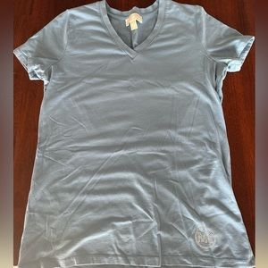 Michael Kors casual blue top. Sz Small